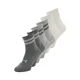 UNDER ARMOUR Športne nogavice Essential svetlo siva/temno siva/volneno bela
