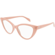 Alexander McQueen AM0287O 005 ONE SIZE (54) Roza/Kristalna