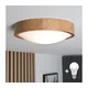 Brilagi - LED plafonsko svetlo CARVALHO SLIM 1xE27/60W/230V hrast prečnik 27 cm