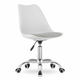 Bijelo-siva uredska stolica u skandinavskom stilu BASIC
