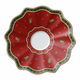 Rdeč porcelanast božični krožnik Toy´s Delight Villeroy&Boch