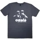 Oasis Definitely Maybe Photo Stencil Navy Blue M Majica