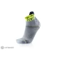 Nogavice Sidas Run Feel, sivo/rumene (S/M (EU 39-40))