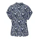 LASCANA Bluza modra/črna/bela