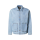 JACK & JONES Prehodna jakna JORCAMBRIDGE moder denim
