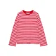 Pull&Bear Majica rdeča/bela
