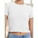 Sinsay - Crop top - belo