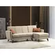 Atelier del Sofa Ugaona garnitura Zaden 218x86x130cm Bež