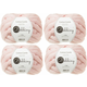 Bobbiny Cotton Candy Pastel Pink Pletilna preja