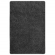 vidaXL Košata preproga temno siva 140x200 cm nedrseča