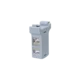 Keystone adapter za montažo na DIN letev RJ45 Cat.6A oklopljeni konektor LogiLink