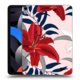 Silikonska prozirna maskica za Apple iPad Air 4 10.9 2020 - Red Lily