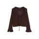 Bershka Bluza čokolada