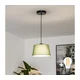 Brilagi - LED luster na sajli CERIA 1x E27/40W/230V, prečnika 25 cm, zelena