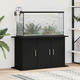 vidaXL Stojalo za akvarij črno 101x41x58 cm inženirski les