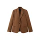 MANGO Blazer Boreli rjava