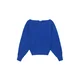 Pull&Bear Pulover kobalt modra