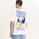 Cropp - Bela majica s printom - white