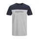 JACK & JONES Majica DAN, siva