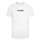 Mens T-shirt Sky High white