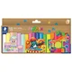 -PLASTELIN 18 BOJA NORIS JUMBO STAEDTLER 842 C18 PASTEL PLUS GLITTER PLUS NEON BLISTER