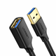 Ugreen kabelski produžni adapter USB 3.0 (ženski) - USB 3.0 (muški) 1m (10368): crni