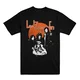 Led Zeppelin Orange Circle Black M Majica
