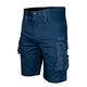 Kratke hlače Mix&Match, elastičen pas, temno modre, velikost XS