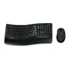 Microsoft Wireless Comfort Desktop 5050 with AES USB port