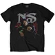 Nas Red Rose Black L Majica