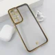 Maska za telefon Luxury Crystal Clear za Samsung A55/ A556B, Crna