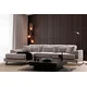 Atelier del Sofa Frido Left (Chl+3R) Ugaona garnitura, Teget