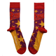 David Bowie Nogavice Stars Infill Purple 36-40