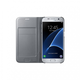 SAMSUNG preklopna torbica View Cover za Galaxy S7, srebrna (EF-NG930PSEGWW)