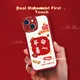 ALittleFlower Maska za mobilni telefon IPhone 15 Plus, Crveno-bela