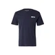 JACK & JONES Majica nočno modra/svetlo modra/bela