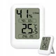 Digitalni osvetljen LCD termometer higrometer 8cm bel