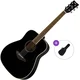 Yamaha FG820 BL II Basic SET Black Akustična kitara