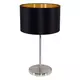 Eglo Maserlo stona lampa/1, e27, nikl/mat, crna