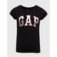 Black girls T-shirt with GAP logo