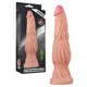 9.5“ Dual layered Platinum Silicone Cock – Flesh