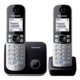 PANASONIC bežični telefon KX-TG6812FXB CRNI