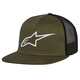 Kšiltovka Alpinestars Corp Trucker zeleno-černá