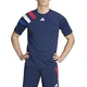 Kratka majica za vadbo adidas Performance Fortore 23 mornarsko modra barva