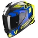 Scorpion Kaciga za motor EXO-R1 EVO CARBON AIR SUPRA, Plavo-Žuta