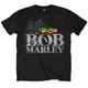 Bob Marley Unisex majica Distressed Logo S