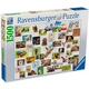 Ravensburger - Puzzle Zabavni kućni ljubimci 1500 - 1 500 dijelova