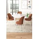 Hanah Home Set Trpezarijski sto i 4 stolice, Terakota