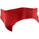 Boys swimsuit finis youth brief solid red 18