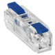 ORNO Konektor za kabel 1PIN, mini, snap, dvostranski, moder, 0,75-4mm2, IEC, 250V/32A [OR-SZ-8021/1/100]